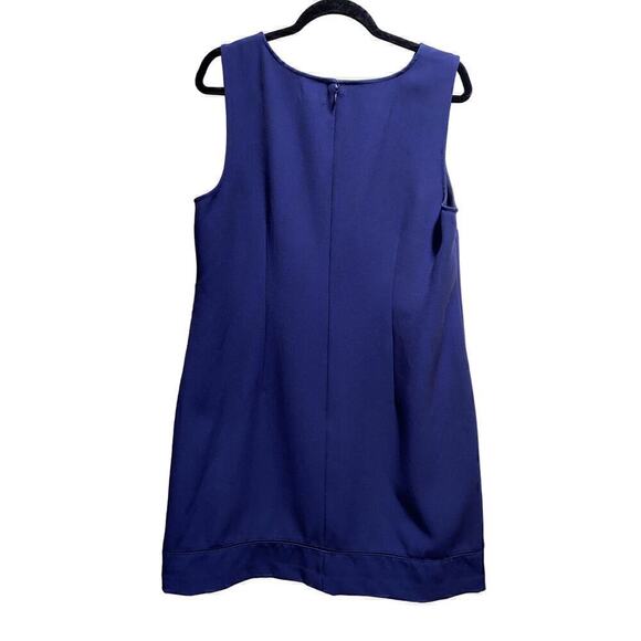 Maison Jules sleeveless blue dress.  SZ XL - Picture 2 of 3